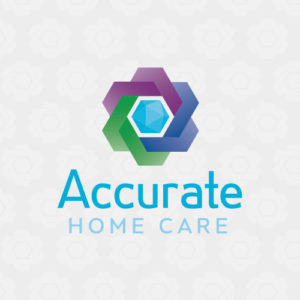 Accurate Home Care Visual Branding Logo Design By Angelaschmidtdesign