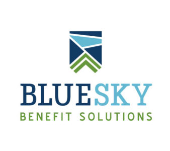 Blue Sky Benefits Insurance Logo Design By Angelaschmidtdesign