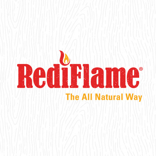 Rediflame Fire Logs Visual Branding Logo Design By Angelaschmidtdesign