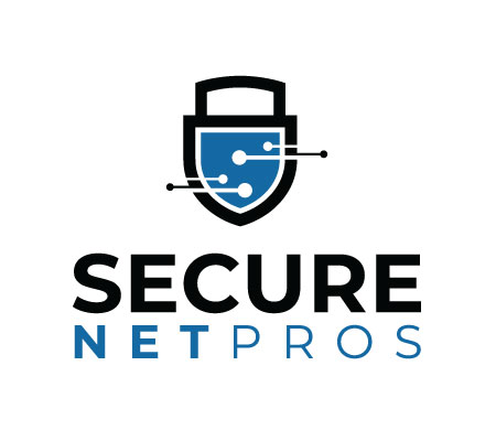 Secure Net Pros Logo Design By Angelaschmidtdesign