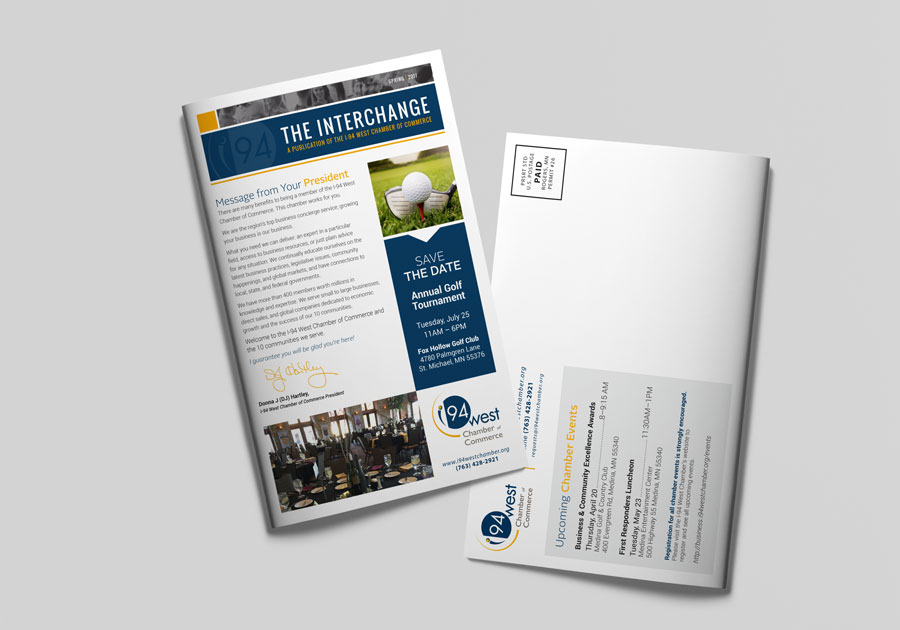 I94 West Chamber Of Commerce Newsletter By Angela Schmidt Design