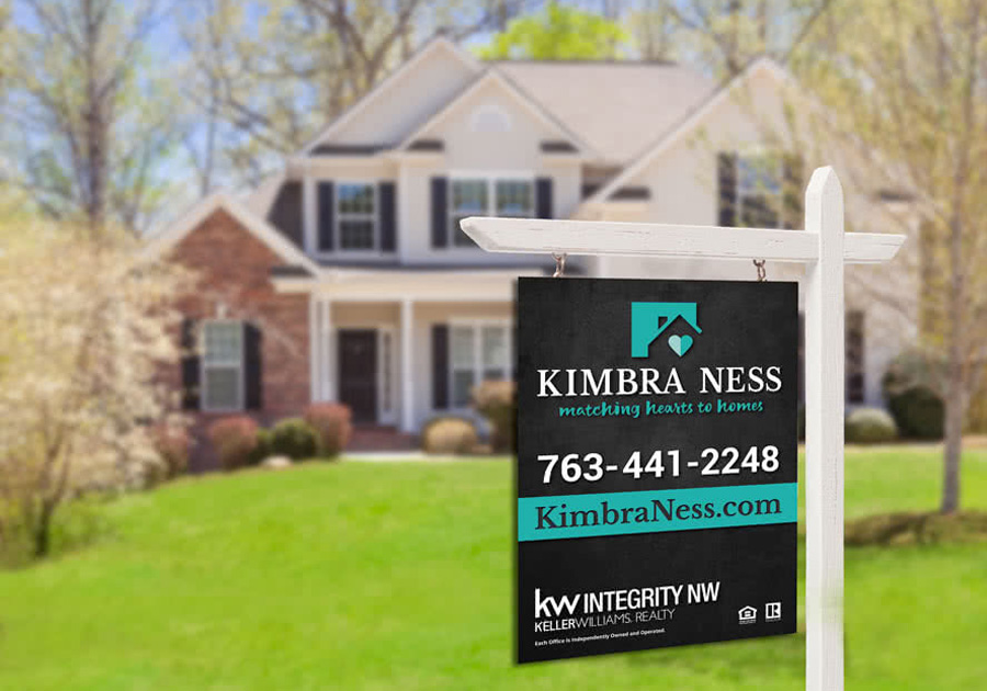 Kimbra Ness Realtor Forsale2 Sign By Angela Schmidt Design