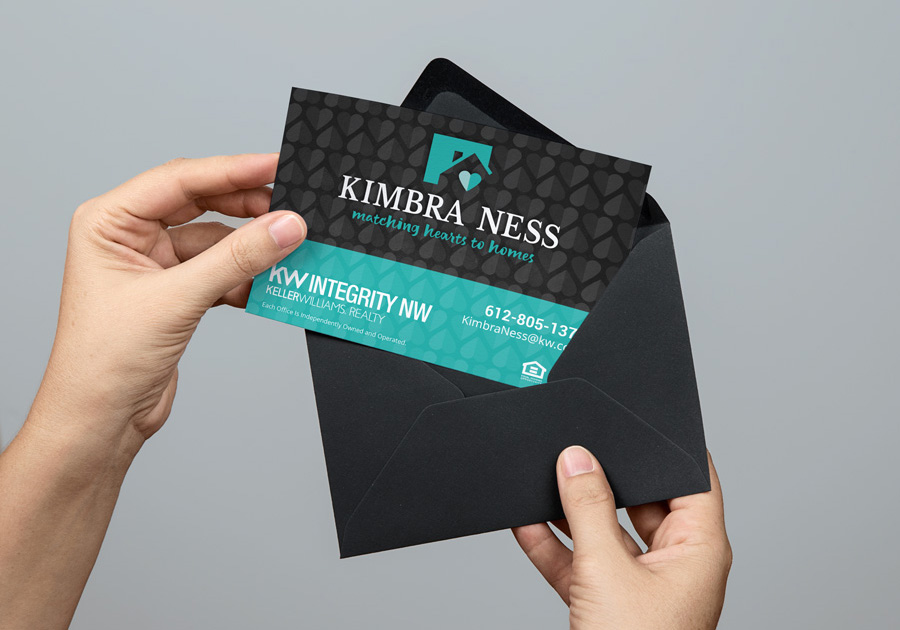 Kimbra Ness Stationery Thank You Card By Angela Schmidt Design