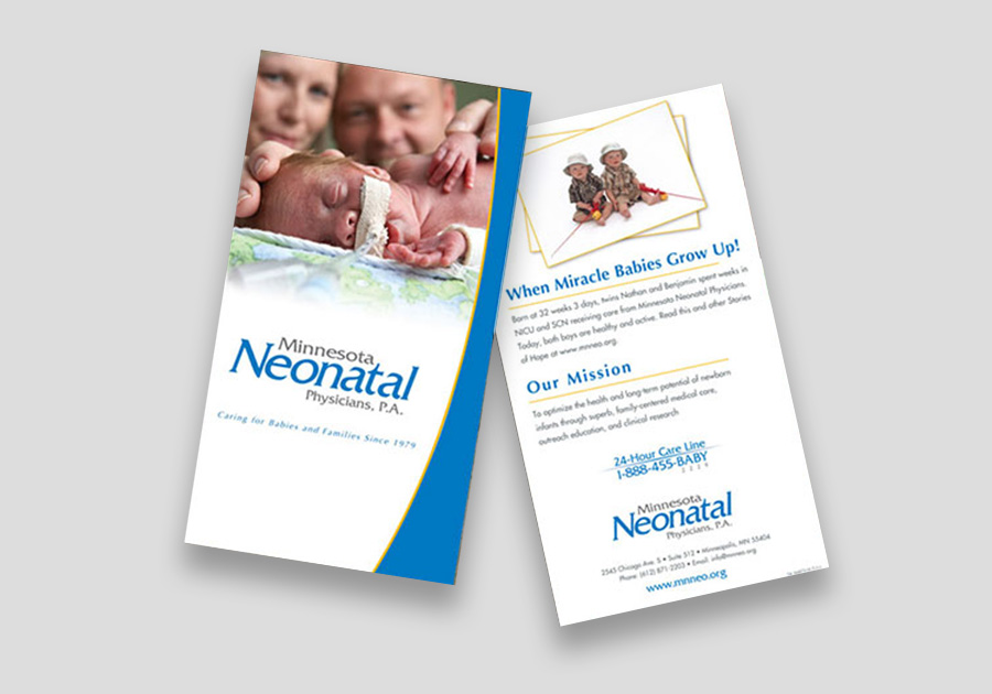 Minnesota Neonatal Physicians Brochure Design 1 By Angela Schmidt Design