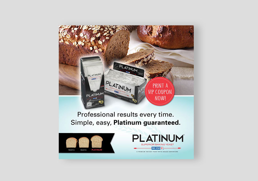 Platinum Yeast Red Star Ad By Angela Schmidt Design