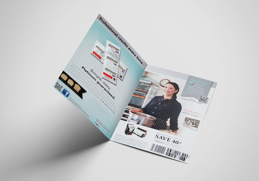 Platinum Yeast Red Star Sample Mailer Open By Angela Schmidt Design