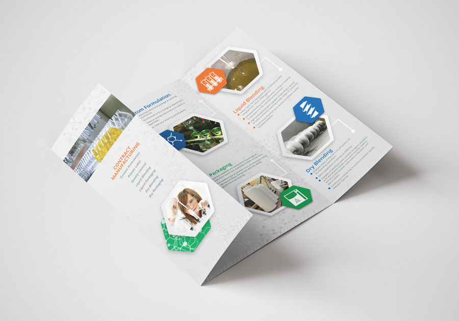 Seacole Contract Manufacturing Gate Fold Brochure Inside By Angela Schmidt Design