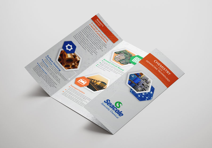 Seacole Markets Served Gate Fold Brochure Back By Angela Schmidt Design