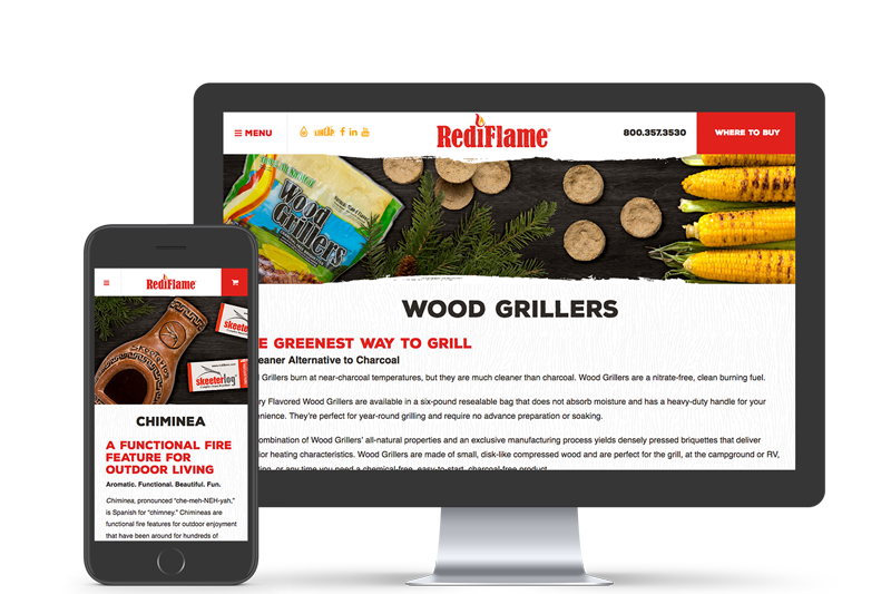 Rediflame Website Redesign By Angela Schmidt Design