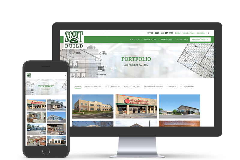 Scott Build Website Redesign By Angela Schmidt Design